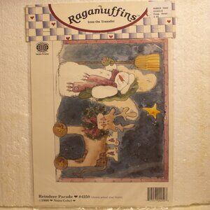 Vintage 1996 Raggamuffins Iron-on Transfer New in Package